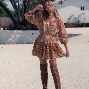 NWT Spell & the Gypsy Seashell Sand Blouse XS 🐚